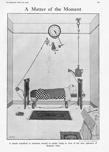 Heath robinson contraption - w.,