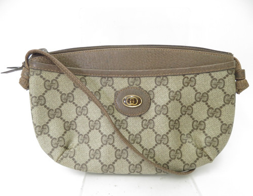 Authentic gucci supreme - gg, pvc