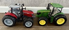 Ertl John Deere 6210R & Massey