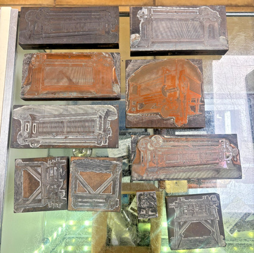 Collection 10 antique - of,