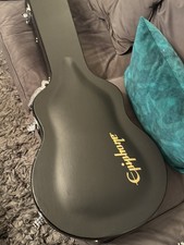 Epiphone Casino  late 2023 new dark back model Electric Guitar with Hard case