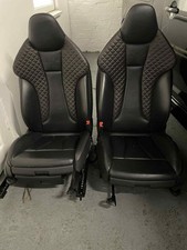 2015-2020 AUDI RS3 SUPER SPORT SEATS FULL INTERIOR 5 DOOR *RED STITCHING*