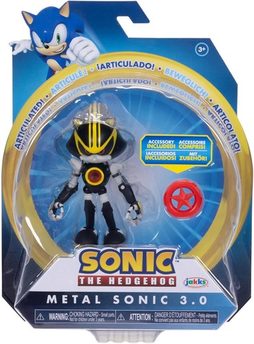Sonic jakks metal - sonic, 3.0