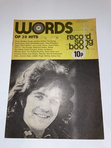 Words song book magazine - words,