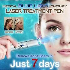 Blue Light Medical Therapy Laser Treatment Pen- Acne Scar Wrinkle Massage Device