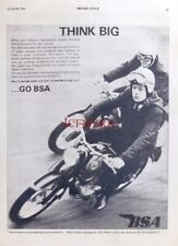 BSA '175cc Bantam' Original 1965 Motor Cycle Advert : 669/05