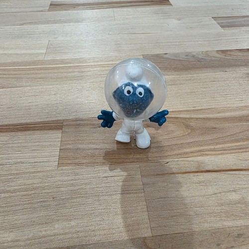Smurf astronaut figurine - ,