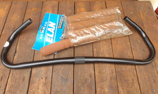Vintage Bicycle Bull Bars & Grips, Retro Handlebars, Bike Race, New O/S, c 1990s