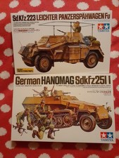 Tamiya 1/35  Sd.Kfz. 223 Leichter & Sd Kfz 251/1 Hanomag.