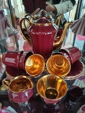 Vintage Coffee Set Wade Gold