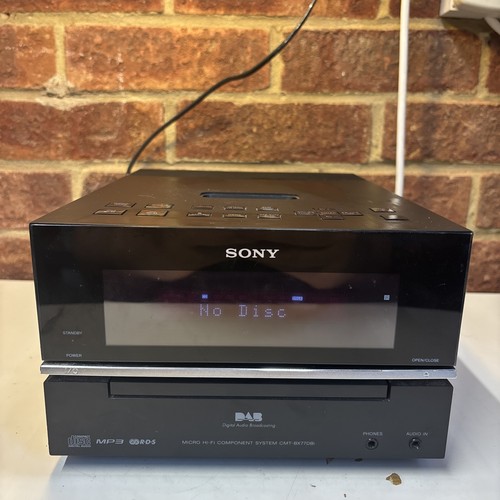 Sony cmt bx77dbi micro fi - micro, hi-fi