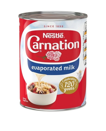 Nestlé carnation evaporated - carnation,