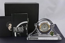 WATERFORD CRYSTAL DEVENISH SMALL CLOCK - MIB