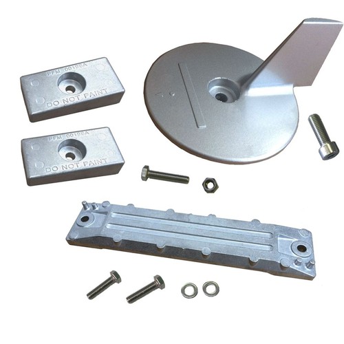 Aluminium anode bolt kit - aluminium,
