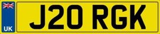 GEORGE JORGE K NUMBER PLATE