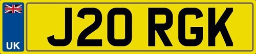 George jorge number - number, plate