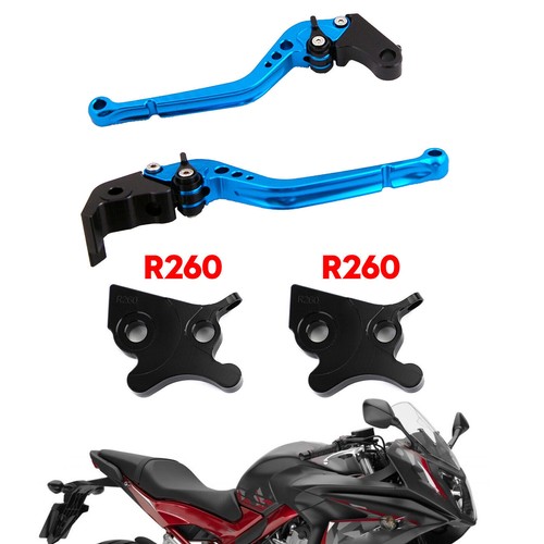 Blue motorcycle long clutch - blue,