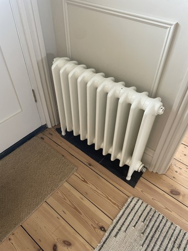 Cast iron radiators off - iron,