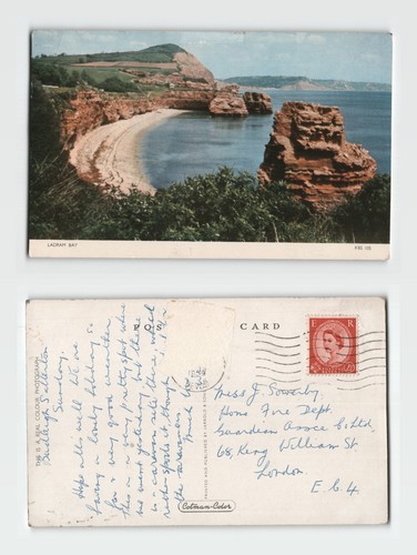 Postcard ladram bay devon - -,