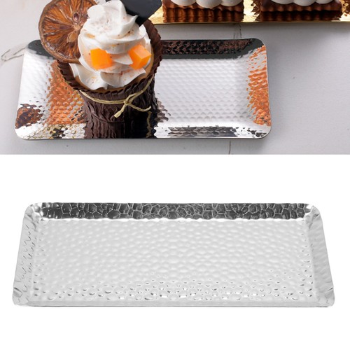 Elegant hammered trays - hammered,