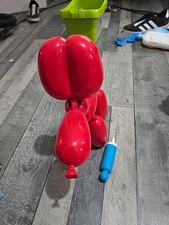 Squeakee the Interactive Electronic Balloon Dog With Accessories - Robotic Toy