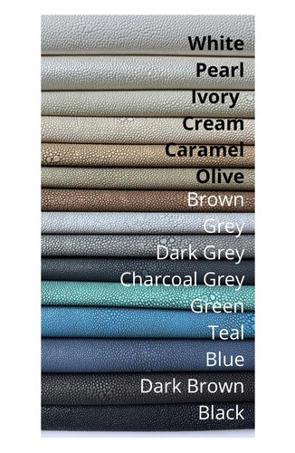 Leather faux fabric shagreen - faux,