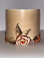 BIZARRE BY CLARICE CLIFF  ‘MY GARDEN’ PRESERVE POT, MUSHROOM, SHAPE 668 ART DECO