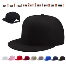 Snapback Flat Men Peak Cap Hip