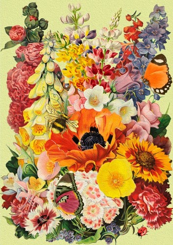 Potting shed art blank - potting,