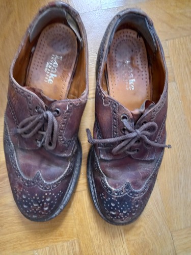 Mens loake brown - mens, leather