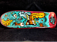 Santa Cruz Skateboard Deck Rob Roskopp 2 Face Burgundy Old School 9.9