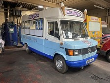 Classic Ice Cream Van Mercedes Whitby Morrison Soft Mr Whippy