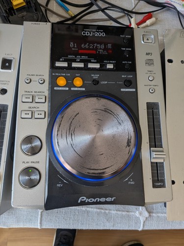 Pioneer cdj 200 deck cd - pioneer,