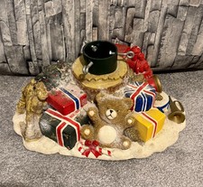 Vintage Ceramic Christmas Tree Stand 50cm by 35cm