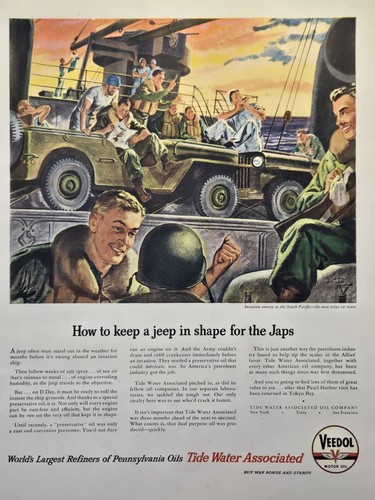 Veedol motor oil sailors - motor,