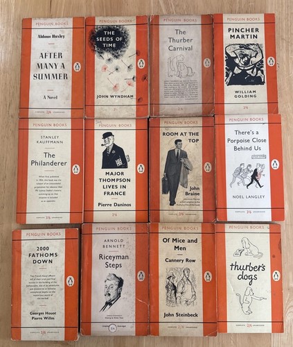 Vintage penguin books - penguin, job