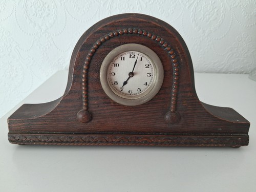 Old solid wood - wood, clock