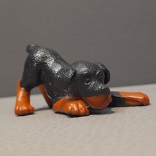 Vintage Rottweiler Puppy Dog Toy 1993 Collectable 90s Novelty Gift Item 