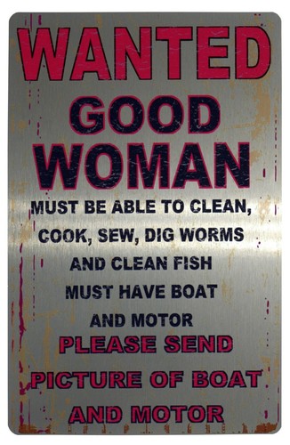 Wanted good woman - good, funny