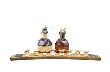 Blanton's Bourbon Cork Display Solid Oak with Metal, Blantons, Barrel Stave