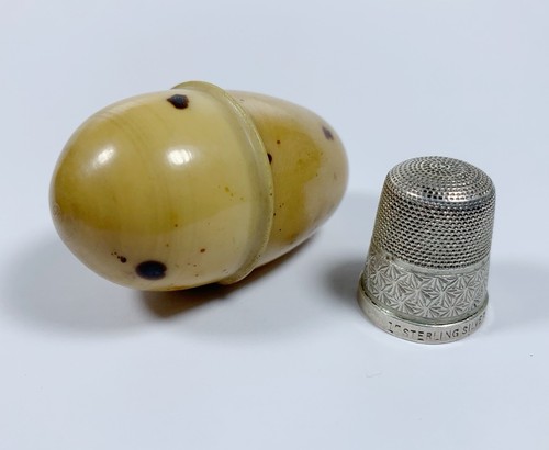 Antique nut vegetable acorn - antique,