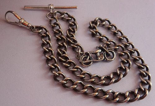 Antique solid silver pocket