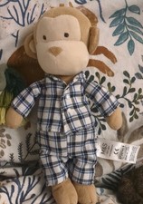 M&S Monkey Soft Toy Comforter