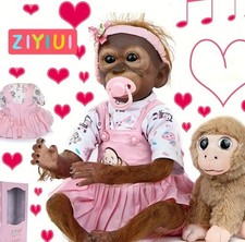Reborn Monkey Doll 22 Inches