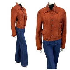 VTG 70S RUSTY REDDISH BROWN