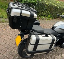 GIVI TREKKER Motorcycle Painniers 3 X CASES (2 x 33L & 1 x46L) Trekker ALU cases