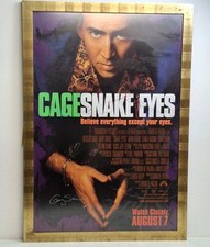 Snake Eyes, 1998 - One Sheet- Movie Poster, Nicholas Cage Signed 