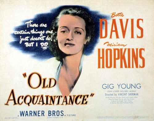 Old acquaintance bette - old,