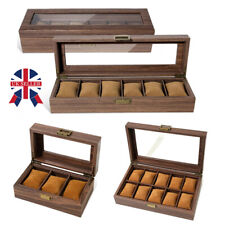 3-10 Grids Wooden Watch Box