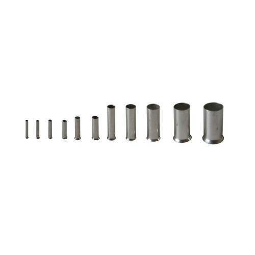 Uninsulated cord end - uninsulated, ferrules